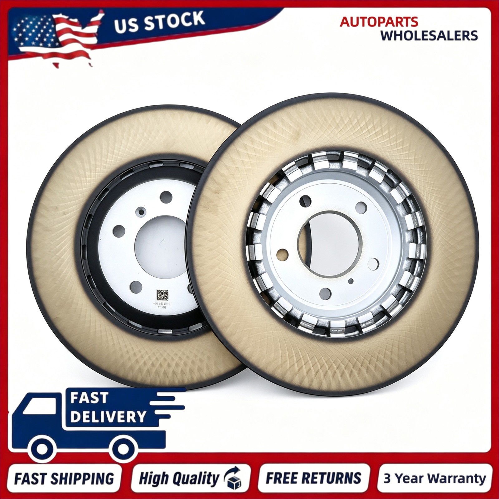 Bentley Bentayga Speed 2016-2023 Front Brake discs 4 pcs P/N 4M0615601N