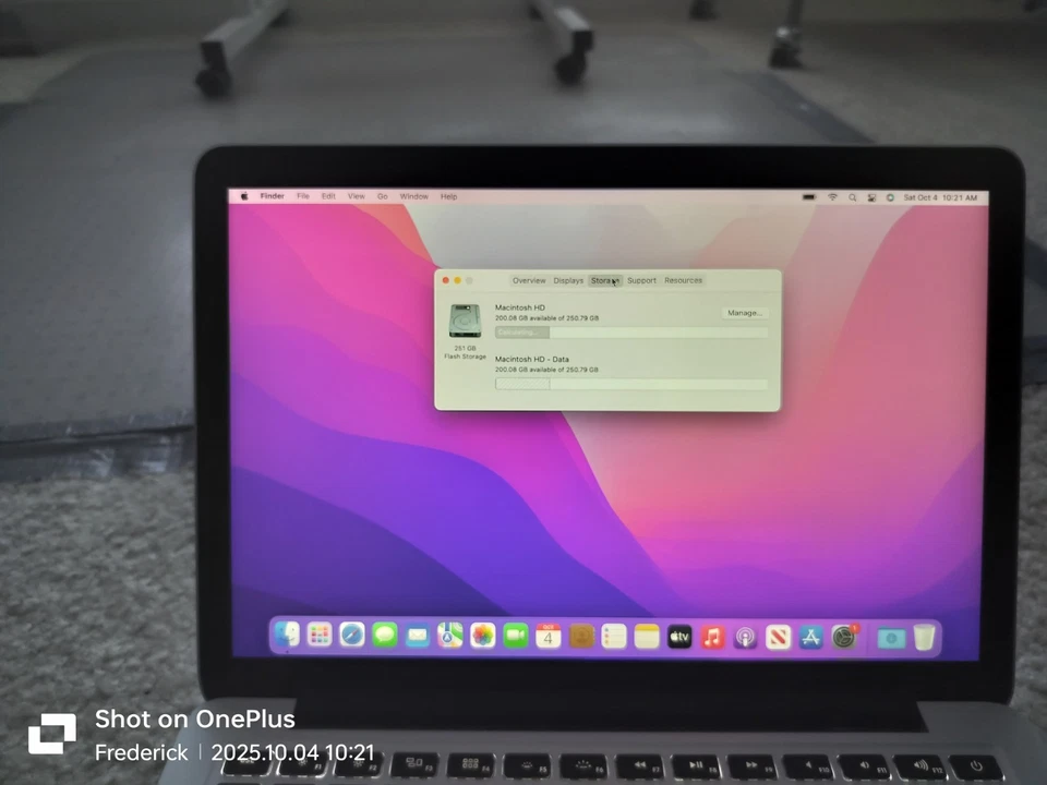 Apple MacBook Pro Retina 13" (256GB SSD, Intel Core i7, 3.1 Ghz, 16GB)... - Image 3 of 4