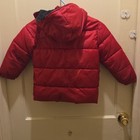 iXtreme Red Hooded Puffer Jacket Unisex Kids Size 4 Full Zip Polyester Fleece — photo 4