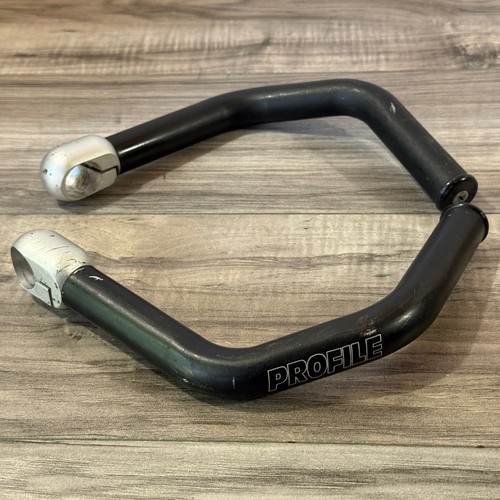 Profile Design Bar Ends Long Multi Bend Black Anodized 