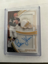2025 Panini immaculate football Bernie Kosar, auto /49