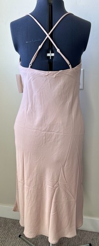 Show Me Your Mumu Verona Capucha Dama de honor Vestido sin Mangas Polvoriento Rubor Crujiente, Nuevo con Etiquetas $168 S - Imagen 2 de 5