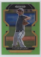 2022 Panini Prizm Draft Picks Lime Green Prizm 43/75 Tyler Stuart #PDP179 0v82