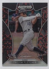 2019 Panini Prizm Draft Picks Red & Black Snakeskin Trejyn Fletcher #47 07rd