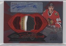 2014 Fleer Showcase Hot Prospects Red Glow 19/27 Teuvo Teravainen Patch Auto qe7