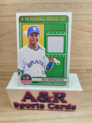 2023 USA Stars & Stripes - Paulo Henrique Noris #U18-PDSP - U18 World Cup Relic