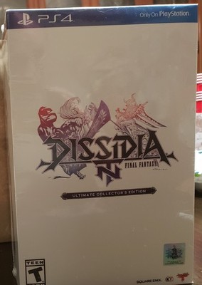 PS4 Dissidia Final Fantasy NT Ultimate Collector's Edition NEW