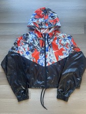 Nike Sportswear Windrunner Women's 2XL Cropped Floral Jacket w/Pockets