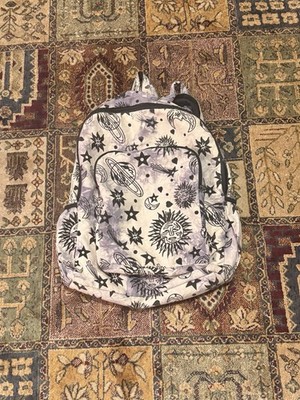 Kathmandu Imports Moon Sun and Planets Backpack 100% Cotton Made In Nepal