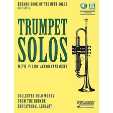 Hal Leonard Rubank Book of Trumpet Solos Easy Level BookAudio Online