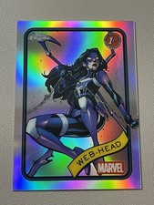 2025 Topps Chrome Marvel - Refractor 1st Appearance Web-Head #32
