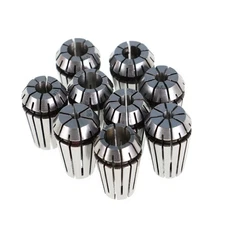 9 Pcs ER16 Spring Collet Set FIT For CNC Milling Lathe Tool Engraving Machine
