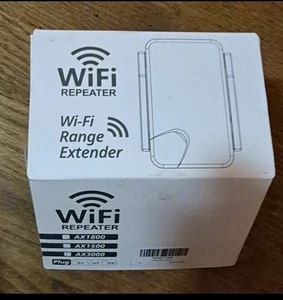 AX3000 WiFi 6 Double bande sans fil Wi-Fi Range Extender Répéteur blanc