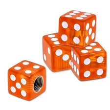 4pcs Dice Style Tire Valve Stem Caps Tire Valve Stem Covers Corrosion 4pcs Dice Style Tire Valve Stem Caps Tire Valve Stem Covers Corrosion