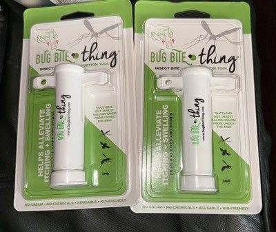 Bug Bite Thing Chemical Free Sting Suction Tool - White