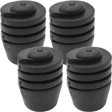 4Pcs Black Hood Rubber Cushion Bumper-Bonnet Cushion Spin Hood Bumper Stops Repl