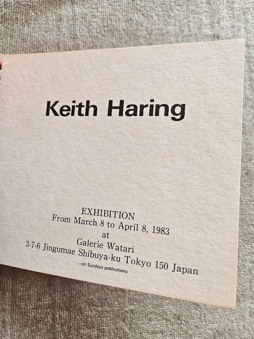 希少カタログ1983 Keith Haring 12-STICKER Keith Haring 1983 Rare Catalog 12-Sticker Art Collection