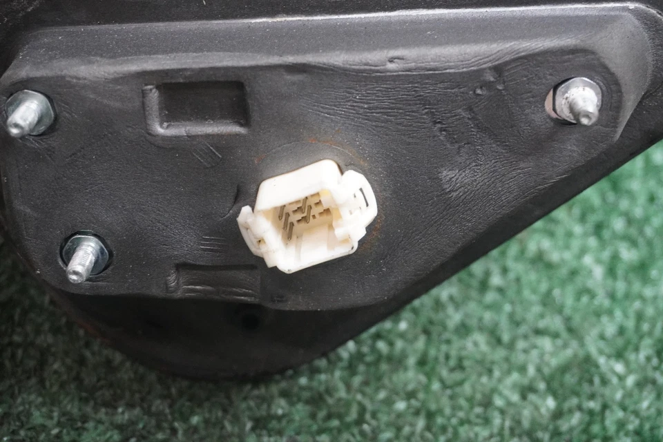 Espejo retrovisor de puerta Honda Ridgeline 2008 2009 lado del conductor izquierdo plateado OEM PY299MR Foto 4 de 4