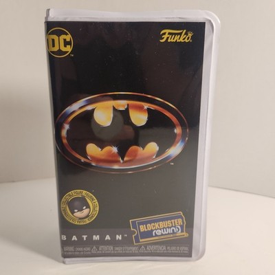 Batman VHS 1989 Blockbuster Funko Rewind Figure 2023 Common DC Comics