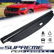 Schwarz Laderaumabdeckung Abdeckrollo Für Mercedes GLC SUV X253 16-22 Kofferraum Schwarz Laderaumabdeckung Abdeckrollo Für Mercedes GLC SUV X253 16-22 Kofferraum