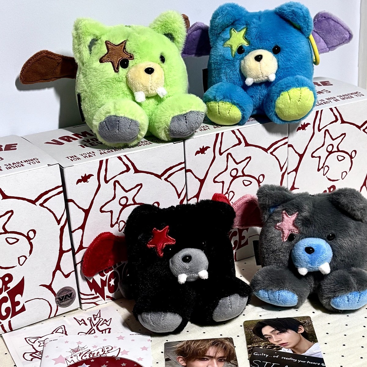 Official ENHYPEN HEESEUNG Voice Keyring plush toy THE SIN VANISH