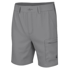 Huk Next Level 7 Inch Shorts Overcast Grey Quick Dry Lightweight Apparel L Size