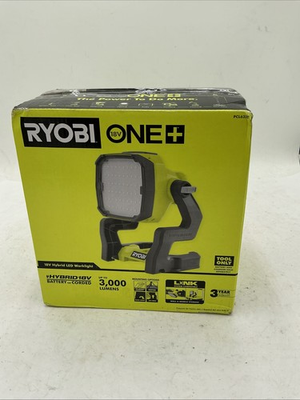 #ad Ryobi ONE PCL633B 18V Cordless Hybrid LED Work Light $50.00