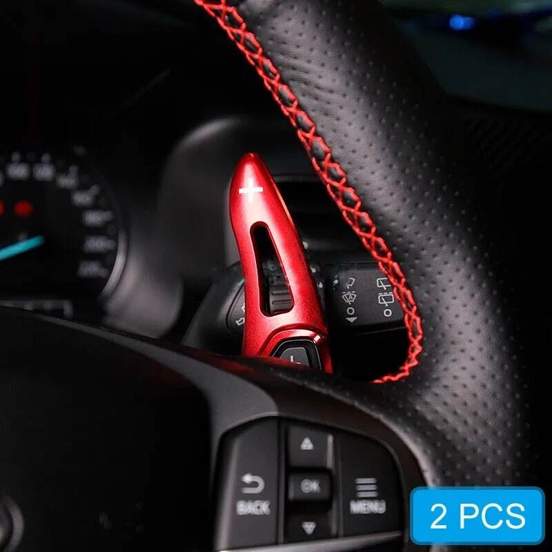 Aluminum Steering Wheel Paddle Shifter Extension For 2020-2026 Ford Explorer
