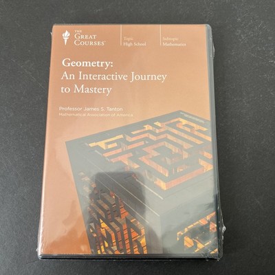 Geometry : An Interactive Journey to Mastery by James S. Tanton (2014, DVD)