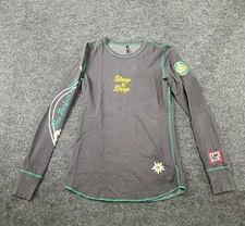 ALP N ROCK Graphic Print Crew Neck T-Shirt Women's Size 3 Gray