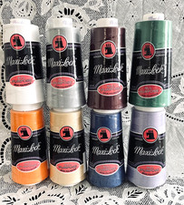 NEW 8 maxi-lock 3000 Yard spools 100% polyest...