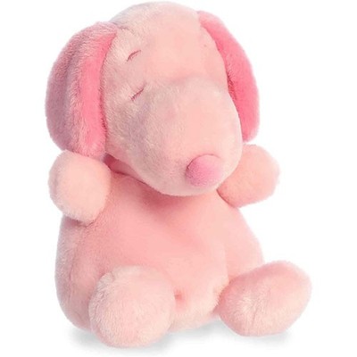 Aurora World Plush - Palm Pals - PINK SNOOPY (Peanuts - 5 inch
