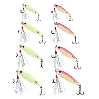 Long Casting Jigging Spoon Lure Luminously Fishing Baits Artificial Lures Easy