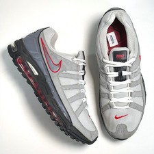 Nike Air Max 97 Uomo 9 Y2K Scarpe da Corsa Vintage Argento/Rosso/Nero 316179-002