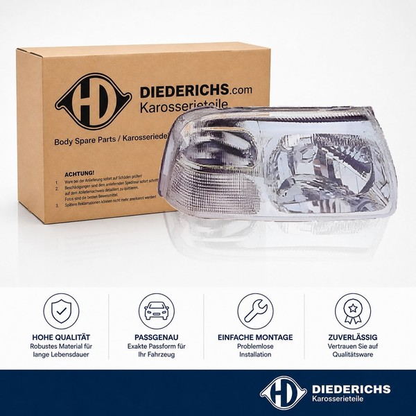 Hauptscheinwerfer Rechts Diederichs 6432880 FÜR Suzuki Frontscheinwerfer-image
