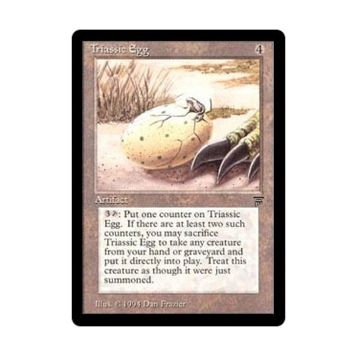 WOTC MtG Legends Triassic Egg (R) VG