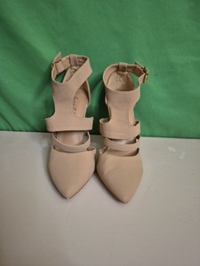 Bonnibel Women's High Heel Shoes Beige Size 8