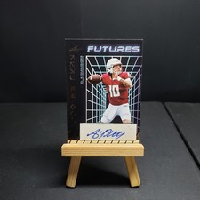 AJ Duffy Autograph 113/149 2024 Leaf Futures Multi Sport Silver Foil Auto