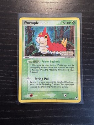 Wurmple [Reverse Holo] 70/92 Legend Maker Pokémon