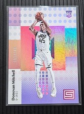 2017 Panini Status DONOVAN MITCHELL Rookie Card /149 SP #122 RC Cavs NBA. rookie card picture