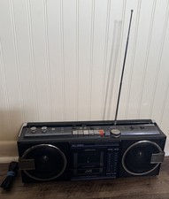 JVC RC-650 Stereo Radio Cassette Recorder Tape Player Boombox Vintage Japan Rare