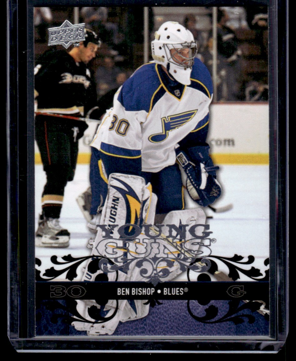 2008-09 Upper Deck Young Guns Ben Bishop RC St. Louis Blues #493