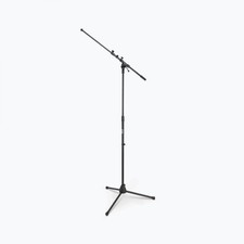 On-Stage MS7701TB Telescoping Euro Boom Mic Stand Setup for Vocal and