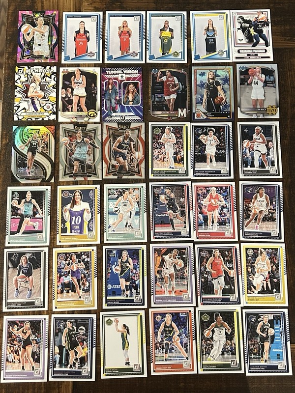 Donruss 2024 WNBA 36-Card Lot Donruss/Select Rated Rookie My House Inserts