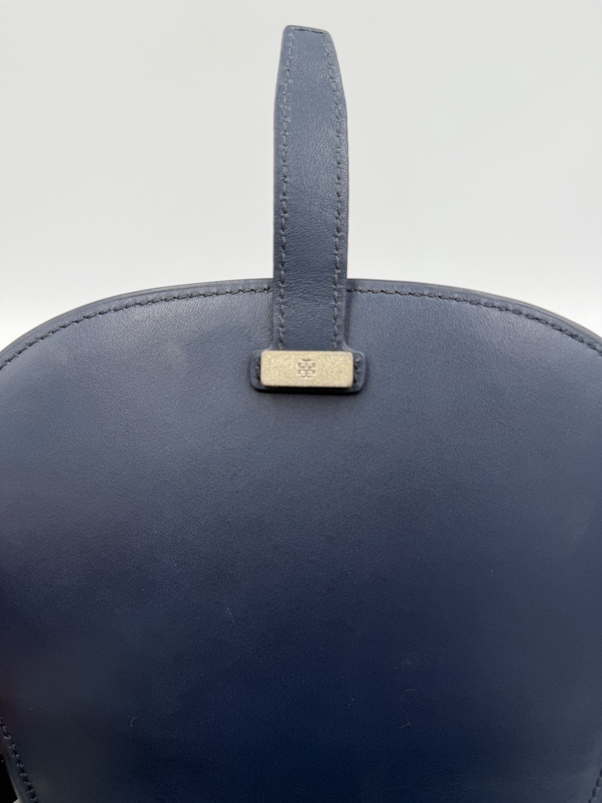 Tory Burch Leather Patchwork Mini Saddle Bag Cros… - image 8