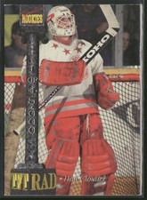 1994 Signature Rookies Tetrad Dan Cloutier #CV Sault Ste. Marie Greyhounds