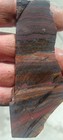 Rough 2 Slabette Lot Maromomba Tiger Iron 126g. 1/4-5/16" Thick Lapidary Cabbing — photo 1