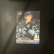 2025-26 UD serie 2 Jaden Schwartz UD Canvas Kraken #185