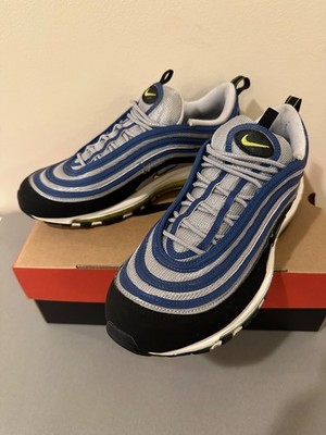 NIKE AIR MAX 97 OG - ATLANTIC BLUE VOLTAGE YELLOW - VNDS SIZE 12