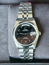 Tudor Prince Date Day Black Dial Edelstahl  Ref. 76200-0006  Baujahr 2021